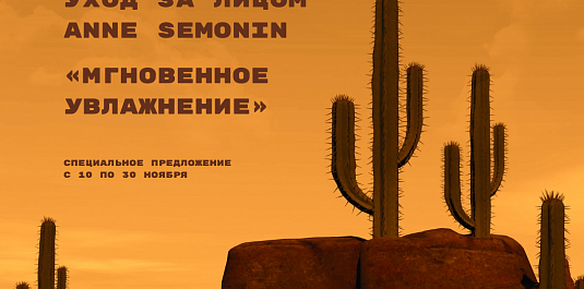 УХОД ЗА ЛИЦОМ "МГНОВЕННОЕ ПРЕОБРАЖЕНИЕ" ANNE SEMONIN УХОД ЗА ЛИЦОМ "МГНОВЕННОЕ ПРЕОБРАЖЕНИЕ" ANNE SEMONIN